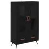 Image de Vidaxl haut armoire avec tiroir chêne noir 69,5 x 31 x 115 cm