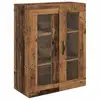 Image de Vidaxl meuble mural bois ancien 69,5 x 34 x 90 cm