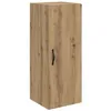 Image de Meuble mural moderne - vidaXL - Chêne artisanal - 34 5 x 34 x 90 cm - Rangement spacieux - 1 porte - Robuste