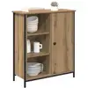 Image de Vidaxl buffet chêne artisanal 70 x 30 x 80 cm bois d'ingénierie