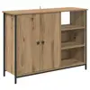 Image de Vidaxl buffet chêne artisanal 100 x 33 x 75 cm bois d'ingénierie
