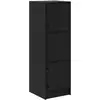 Image de Vidaxl haut armoire chêne noir 35 x 37 x 109 cm bois d'ingénierie