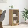 Image de Buffet Chêne Artisanal 35 X 37 X 76 Cm Bois D'ingénierie Vidaxl