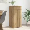 Image de Armoire De Rangement Chêne Artisanal 40 X 42,5 X 93 Cm Vidaxl