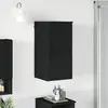 Image de Cabinet De Salle De Bain Noir 30 X 31,5 X 61 Cm Vidaxl