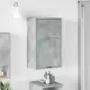 Image de Cabinet De Salle De Bain Gris Béton 39 X 23,5 X 65 Cm Vidaxl