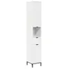 Image de Meuble de salle de bain haut - vidaXL - Blanc - 315 x 33 x 190 cm - Bois dingénierie - 1 tiroir - 2 portes
