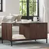 Image de Table Basse Chêne Brun 90 X 49 X 46 Cm Bois D'ingénierie Vidaxl