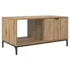 Image de Vidaxl table basse chêne artisanal 90 x 49 x 46 cm bois d'ingénierie