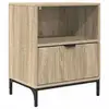 Image de Vidaxl cabinet de chevet avec tiroir chêne sonoma 49 x 36 x 61 cm