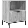 Image de Vidaxl cabinet de chevet sonoma gris 49 x 36 x 61 cm bois d'ingénierie