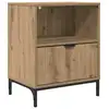 Image de Vidaxl cabinet de chevet avec tiroir chêne artisanal 49 x 36 x 61 cm
