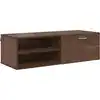 Image de Cabinet En Bois Chêne Brun 100,5 X 39 X 30 Cm Bois D'ingénierie Vidaxl