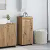 Image de Ensemble D'armoire De Salle De Bain Tulum Ch  ne Artisanal Vidaxl