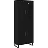 Image de Vidaxl haut armoire 2 pcs chêne noir bois d'ingénierie