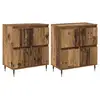 Image de Vidaxl armoire de rangement 2 pcs bois ancien 60 x 35 x 70 cm