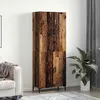 Image de Console Vidaxl Haut Armoire 2 pcs Bois ancien 69 5 x 34 x 180 cm