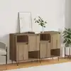 Image de Buffet 2 Pcs Chêne Artisanal 60 X 35 X 70 Cm Vidaxl