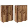 Image de Vidaxl armoire murale 2 pcs bois ancien 69,5 x 34 x 90 cm