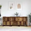 Image de Buffet 3 Pcs Bois Ancien 60 X 35 X 70 Cm Vidaxl