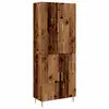Image de Vidaxl haut armoire bois ancien 69,5 x 34 x 180 cm bois d'ingénierie