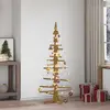 Image de Arbre De Noël En Bois Kotka Bois De Pin Massif Vidaxl