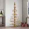 Image de Arbre De Noël En Bois Kotka Bois De Pin Massif Vidaxl