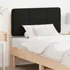 Image de Tête De Lit Capitonnée Marron Et Noir 75 Cm Pin Massif Vidaxl