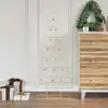 Image de Arbre De Noël En Métal Doré 125 Cm Acier Peint Par Poudre Vidaxl