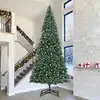 Image de Sapin De Noël Artificiel Pré-éclairé Vert 500 Cm Pvc Vidaxl