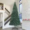 Image de Arbre De Noël Artificiel Pré-éclairé Avec Ensemble De Boules Vidaxl