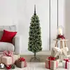 Image de Sapin De Noël Artificiel Vert 120 Cm Pvc Et Acier Et Plastique Vidaxl
