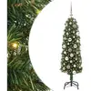 Image de Vidaxl sapin artificiel vert 120 cm pvc et acier et plastique