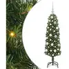 Image de Vidaxl sapin artificiel vert 120 cm pvc et acier et plastique