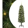 Image de Vidaxl sapin artificiel vert 120 cm pvc et acier et plastique