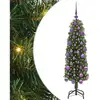 Image de Vidaxl sapin artificiel vert 120 cm pvc et acier et plastique