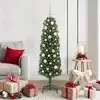 Image de Sapin De Noël Artificiel Vert 150 Cm Pvc Et Acier Et Plastique Vidaxl