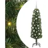 Image de Vidaxl sapin artificiel vert 150 cm pvc et acier et plastique