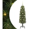 Image de Vidaxl sapin artificiel vert 150 cm pvc et acier et plastique