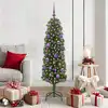 Image de Sapin De Noël Artificiel Vert 150 Cm Pvc Et Acier Et Plastique Vidaxl