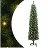 Image de Vidaxl sapin artificiel vert 180 cm pvc et acier et plastique