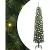 Image de Sapin De Noël Artificiel Vert 180 Cm Pvc Et Acier Et Plastique Vidaxl
