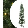 Image de Vidaxl sapin artificiel vert 180 cm pvc et acier et plastique