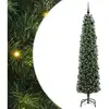 Image de Vidaxl sapin artificiel vert 210 cm pvc et acier et plastique