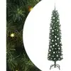 Image de Vidaxl sapin artificiel vert 210 cm pvc et acier et plastique