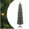 Image de Vidaxl sapin artificiel vert 210 cm pvc et acier et plastique