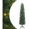 Image de Vidaxl sapin artificiel vert 240 cm pvc et acier et plastique