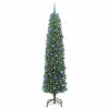 Image de Vidaxl sapin artificiel vert 240 cm pvc et acier et plastique