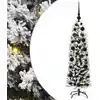Image de Sapin De Noël Artificiel Vert 120 Cm Pvc Et Acier Et Plastique Vidaxl