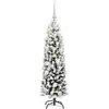 Image de Vidaxl sapin artificiel vert 120 cm pvc et acier et plastique